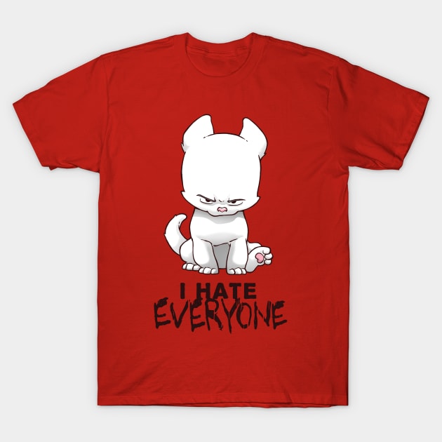 Haaaaate T-Shirt by Dooomcat